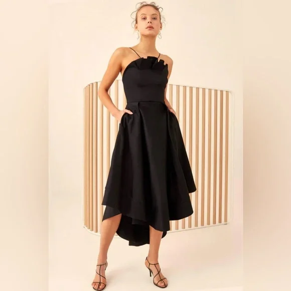 C/MEO Black Gown, Size XS - Picture 2 of 2